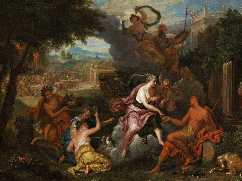 1658-Victor Honoré Janssens - Venere in lutto per la morte di Adone